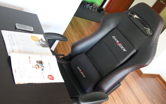 DXRacer Test Fotela dxracer-fotel-test